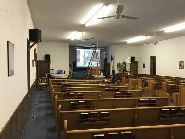 Roscoe Christian Church - speaker and audio installation